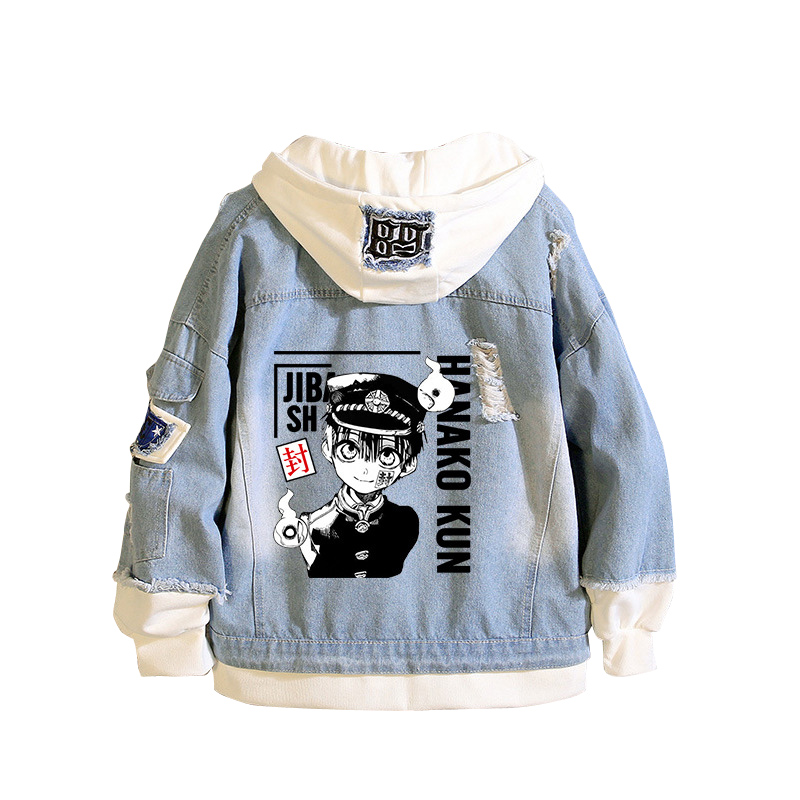 Embroidery Jacket Jeans - VỆ SINH-Bị Ràng Buộc Hanako-Côn Demin