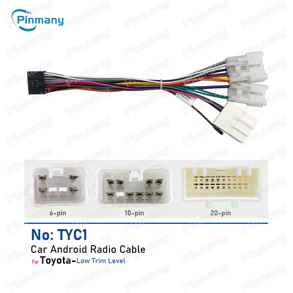 Embroidery Alpha - Car Radio Cable Power Wiring Harness