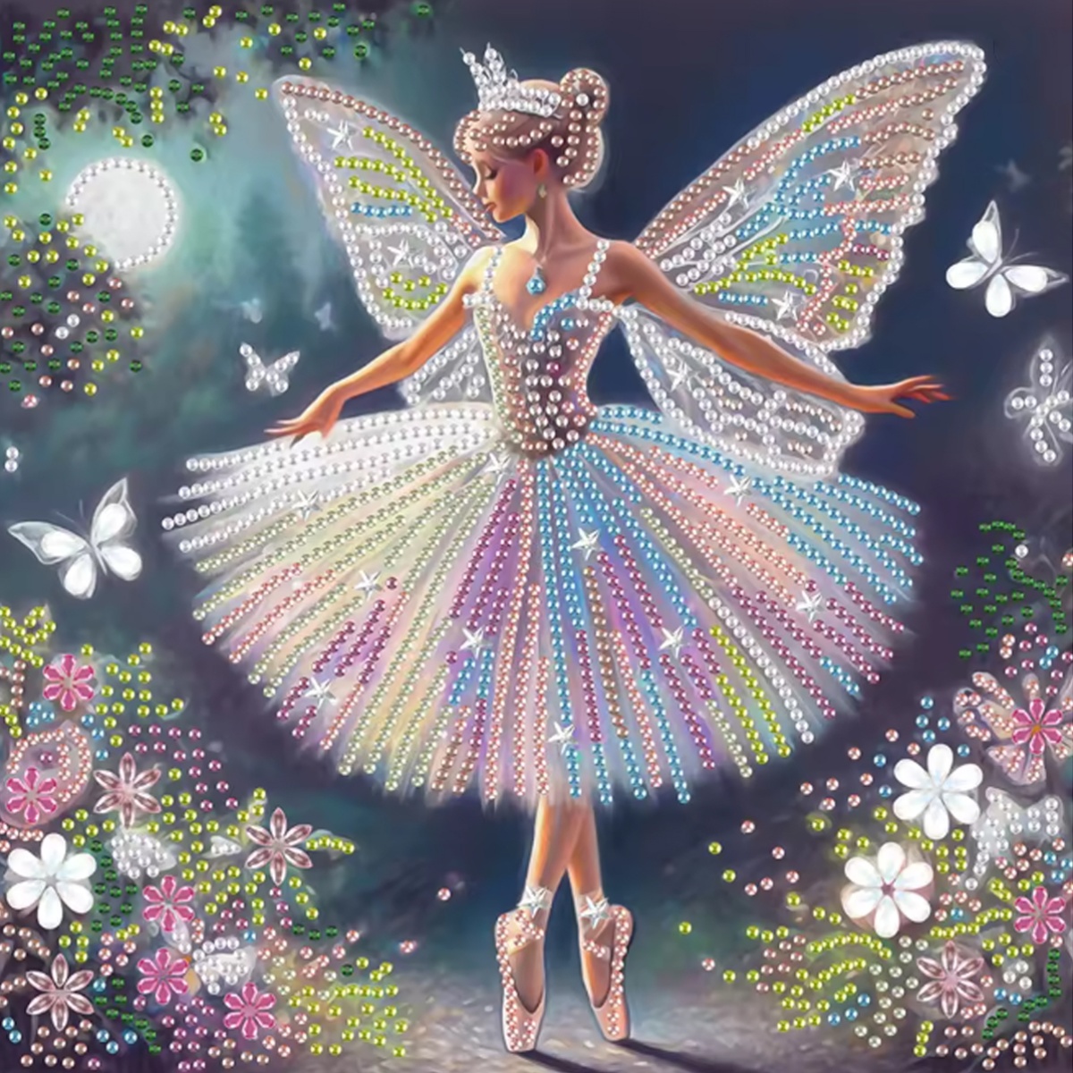 Embroidery Ideas - Butterfly Fairy Pattern Series Special Shape