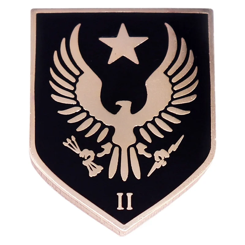 Embroidery Alpha - Spartan-II Program Logo Hard Enamel Pin