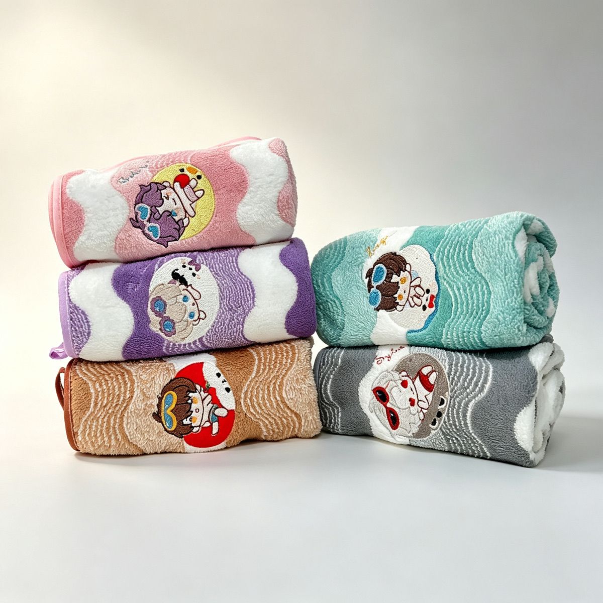 Embroidery Thread - Anime Love and Deepspace Coral Fleece