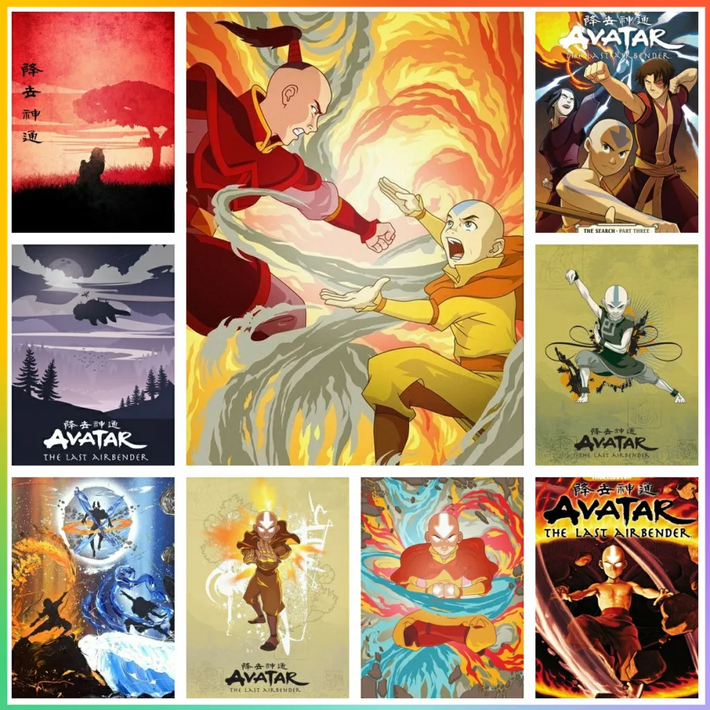 Embroidery Ideas - Avatar The Last Airbender Classic Anime