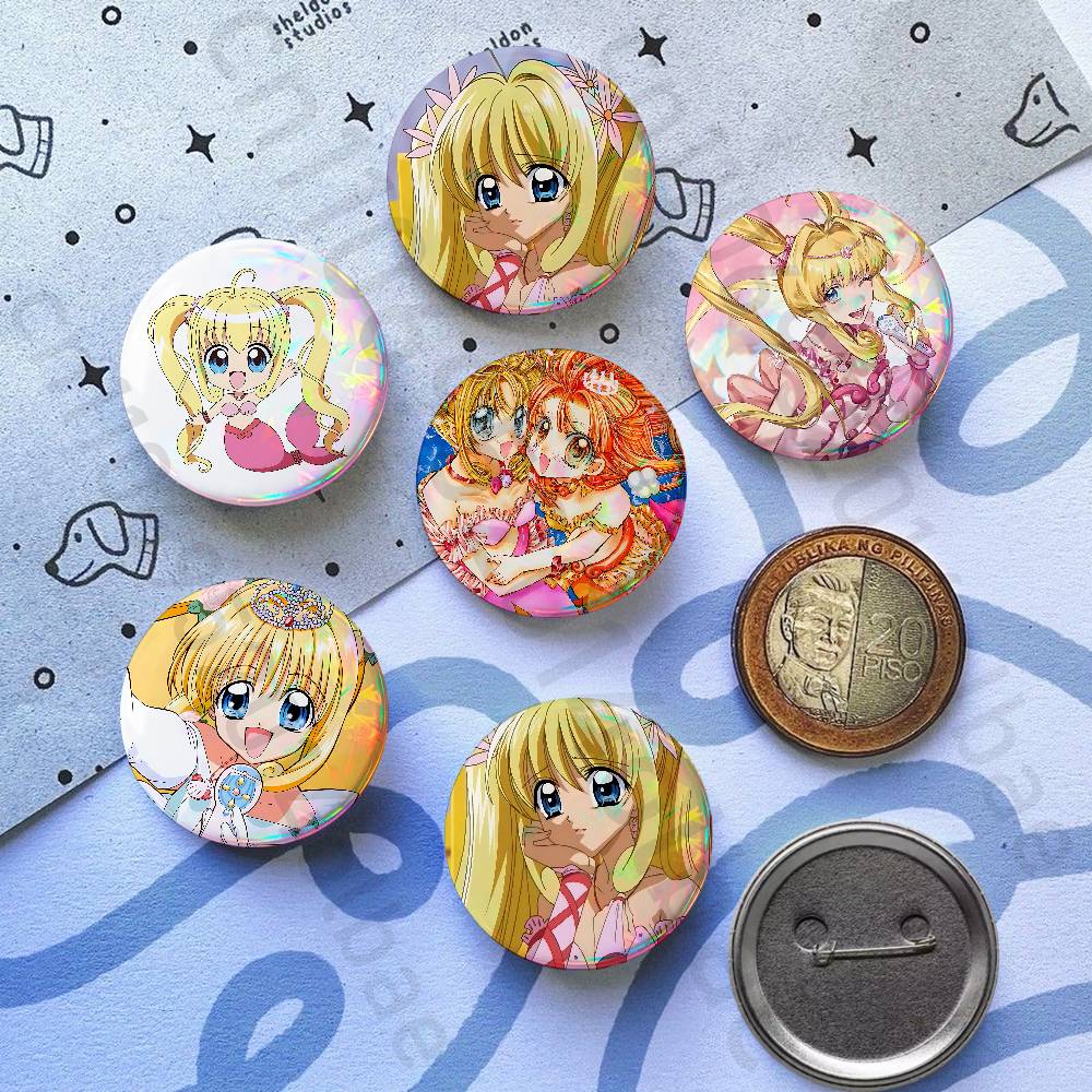 Embroidery Fish - M-Mermaid Melody Pichi Pitch Pins 25mm