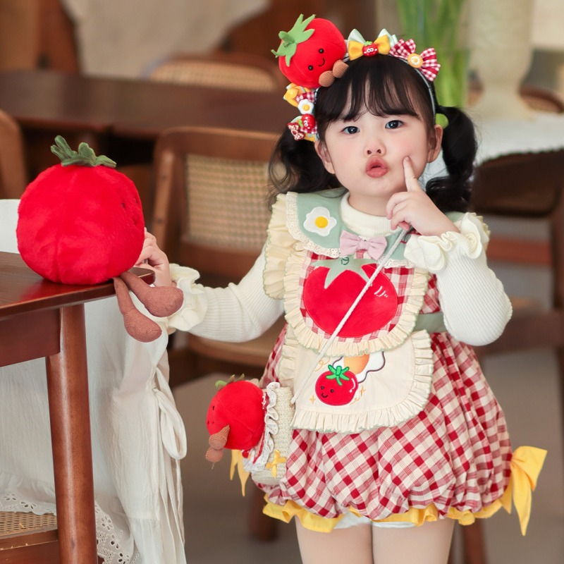 Cottagecore Kids Lolita Dress  - đánh giá và giá Embroidery Egg