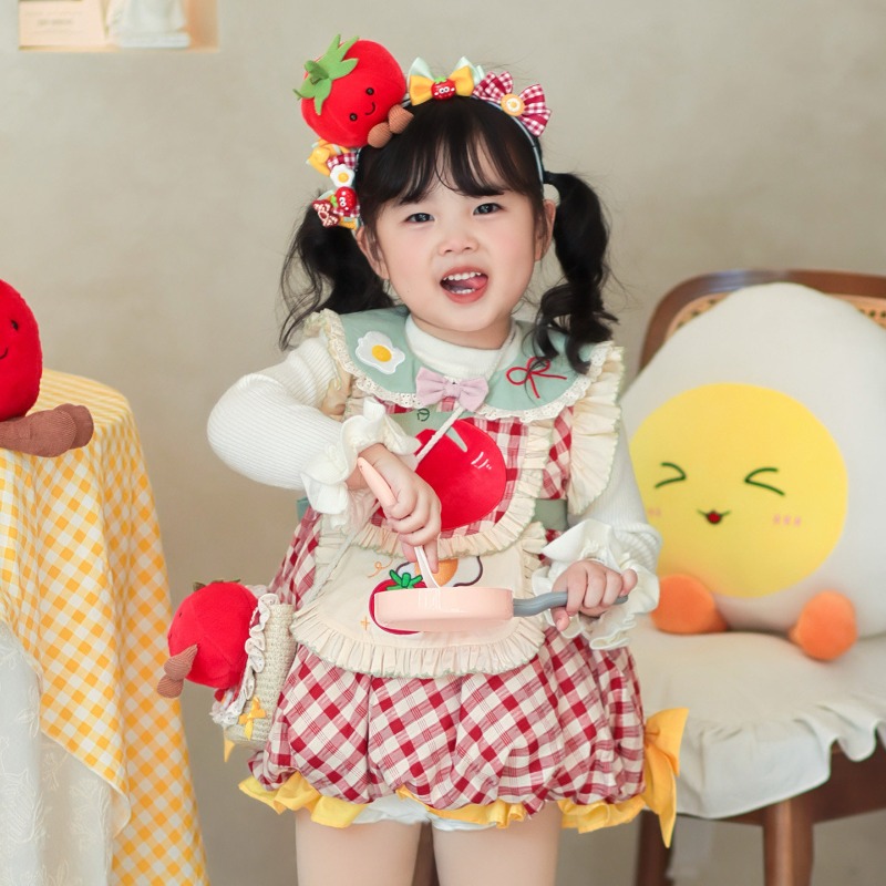 Cottagecore Kids Lolita Dress  - đánh giá và giá Embroidery Egg