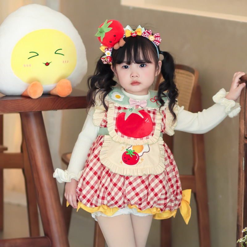 Cottagecore Kids Lolita Dress  - đánh giá và giá Embroidery Egg