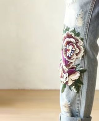 Women's Elegant Floral Embroid - đánh giá và giá Embroidery Effect