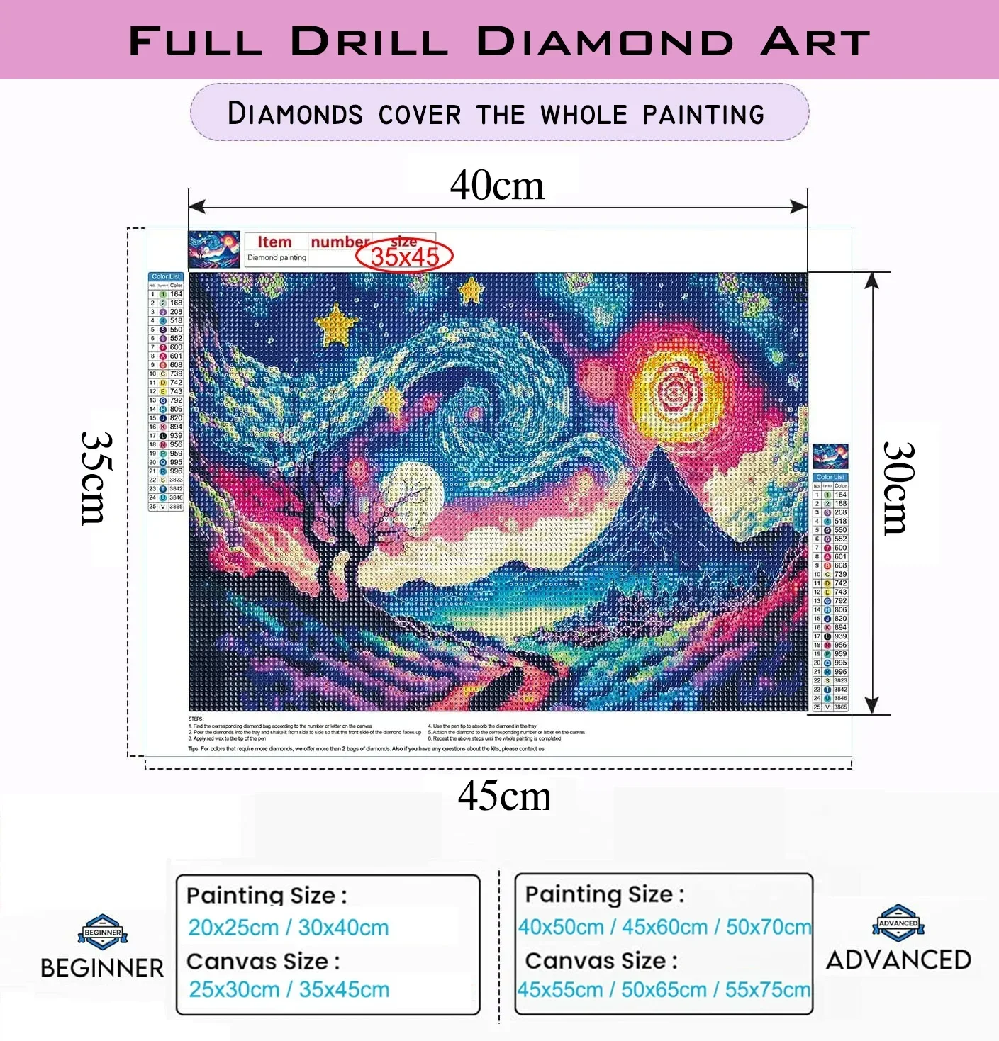 Diamond Painting Kit Great Pyr - đánh giá và giá Embroidery In Egypt