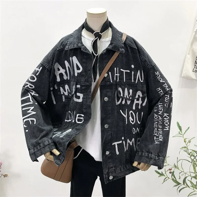 Autumn Korean Letter Embroider - đánh giá và giá Embroidery Jacket Jeans