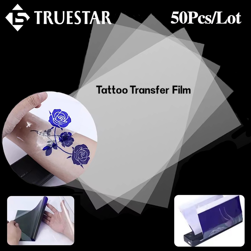 50PCS Transparent Tattoo Trans - đánh giá và giá Transfer Paper Carbon