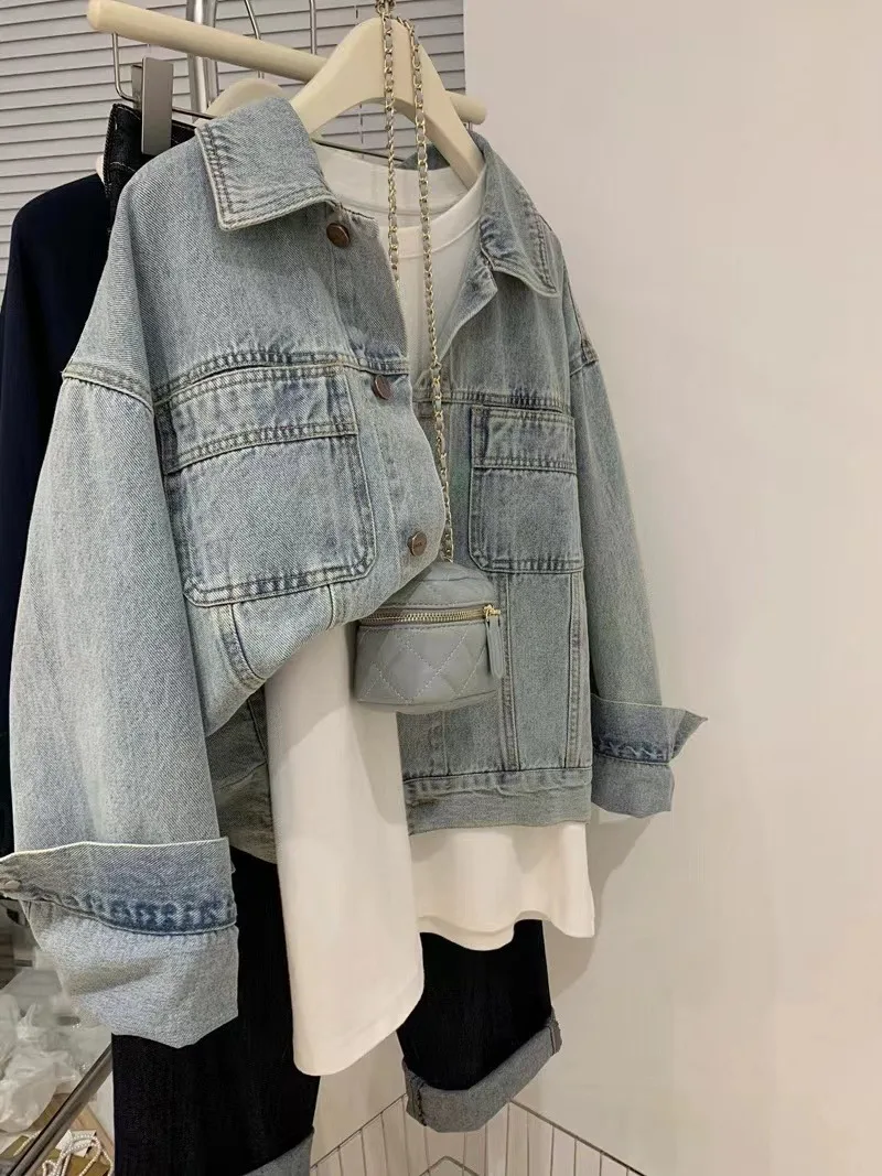 Denim Coat Women Y2k Spring Au - đánh giá và giá Embroidery Jacket Jeans