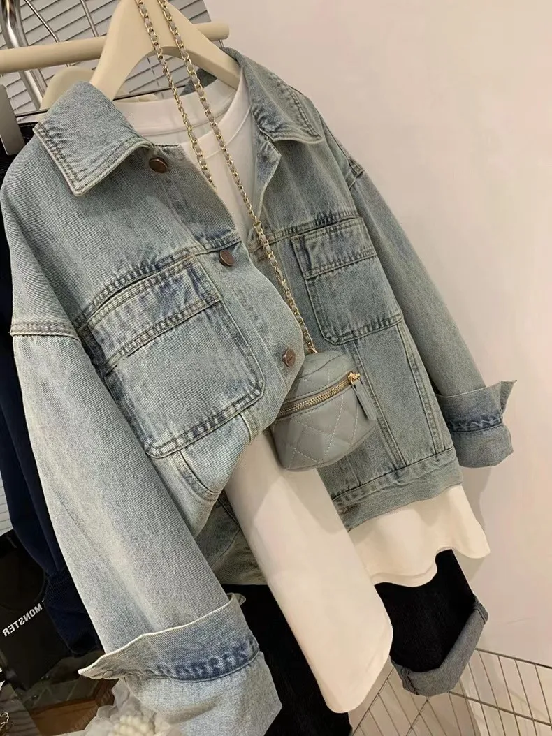Denim Coat Women Y2k Spring Au - đánh giá và giá Embroidery Jacket Jeans