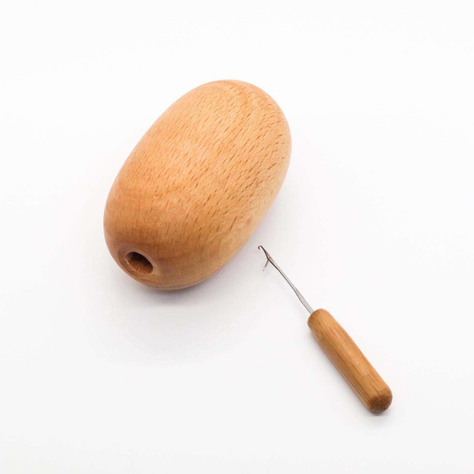 1x Darning Egg DIY with Needle - đánh giá và giá Embroidery Egg