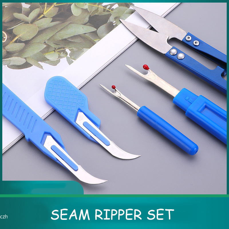 5Pcs Blue Sewing Ripper Kit wi - đánh giá và giá Embroidery Removal Tool