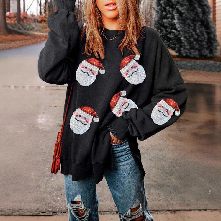 Christmas Sweater round Neck H - đánh giá và giá Embroidery Online Design