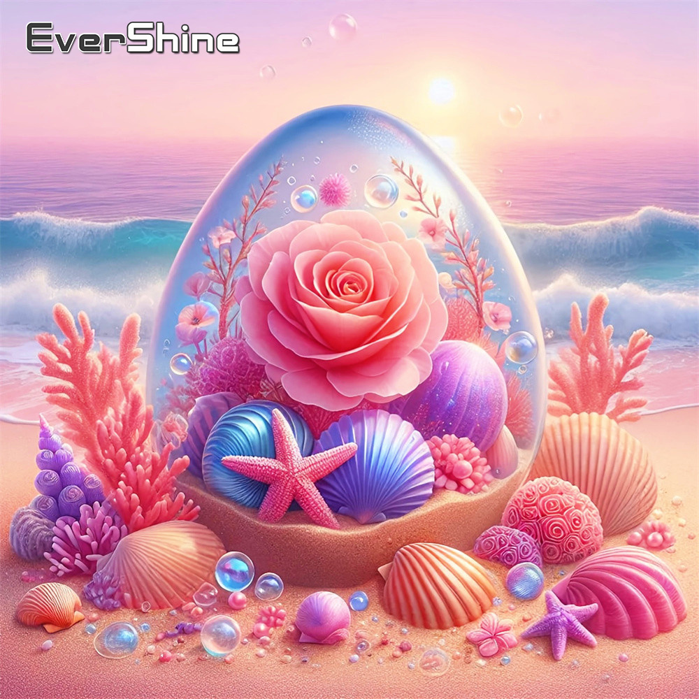 EverShine Diamond Painting Sea - đánh giá và giá Embroidery Egg