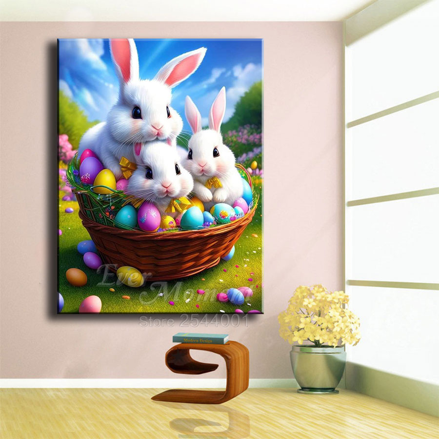 Easter Bunny and Eggs Ever Mom - đánh giá và giá Embroidery Egg