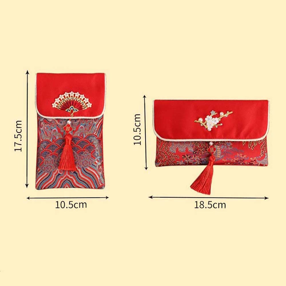 New Year Blessing Words Brocad - đánh giá và giá Embroidery Cloth