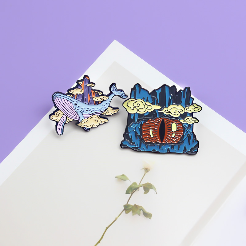 Cartoon Peak Devil's eye and W - đánh giá và giá Embroidery Fish