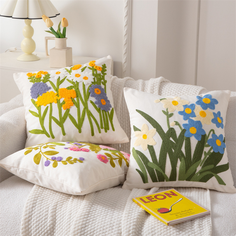 Cotton Canvas 3D Effect Birds  - đánh giá và giá Embroidery Effect