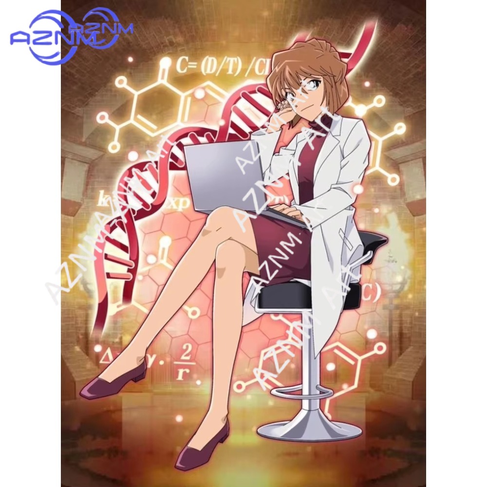1pc Detective Conan Diamond Pa - đánh giá và giá Embroidery Canvas