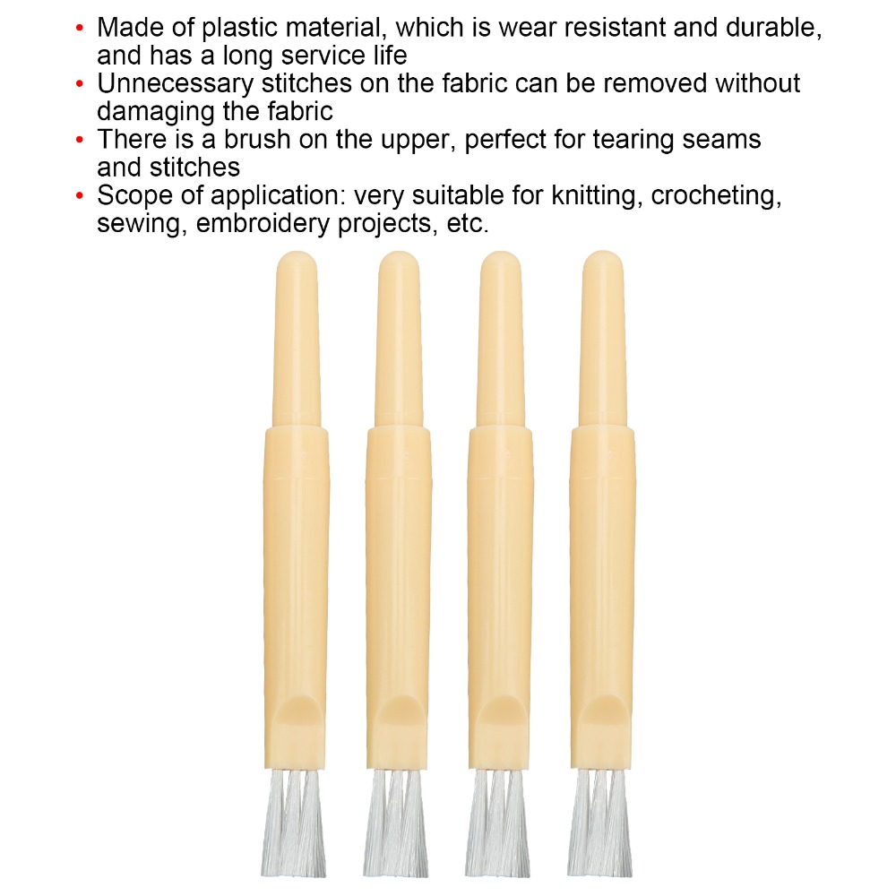 4pcs Durable Plastic Stitch Re - đánh giá và giá Embroidery Removal Tool