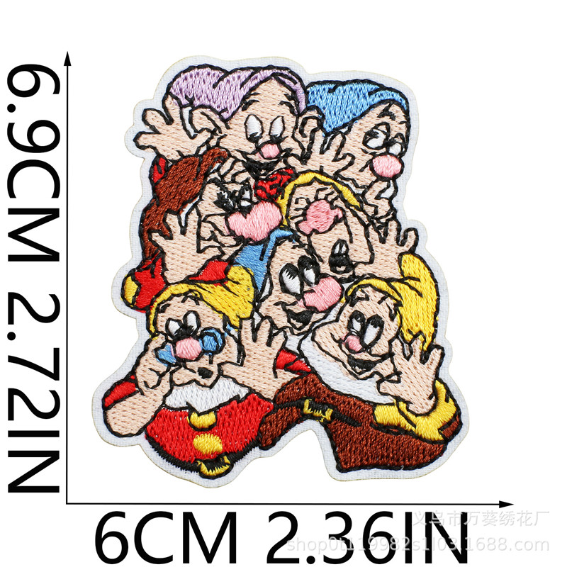 15pcs Snow Princess Embroidery - đánh giá và giá Embroidery Patches