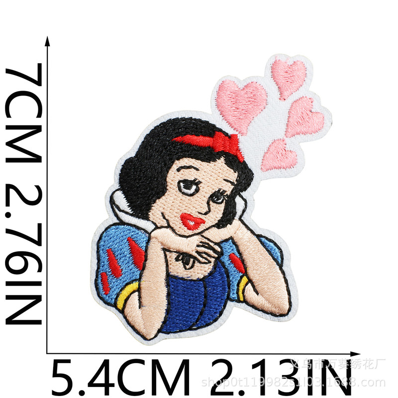 15pcs Snow Princess Embroidery - đánh giá và giá Embroidery Patches