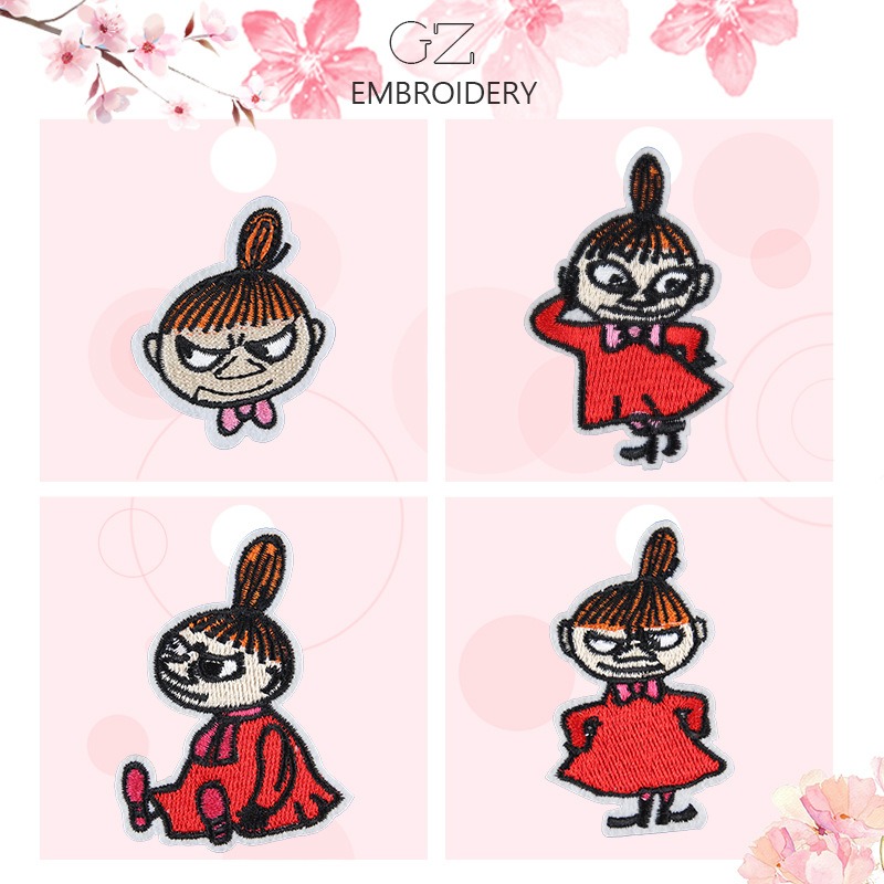 Moomin Cute Cartoon Embroidere - đánh giá và giá Embroidery Patches