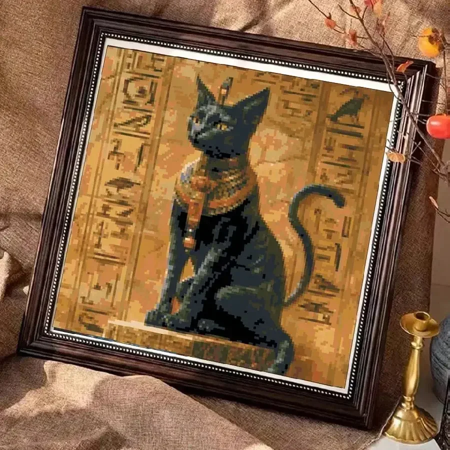 Ancient Egypt cat New Style di - đánh giá và giá Embroidery In Egypt