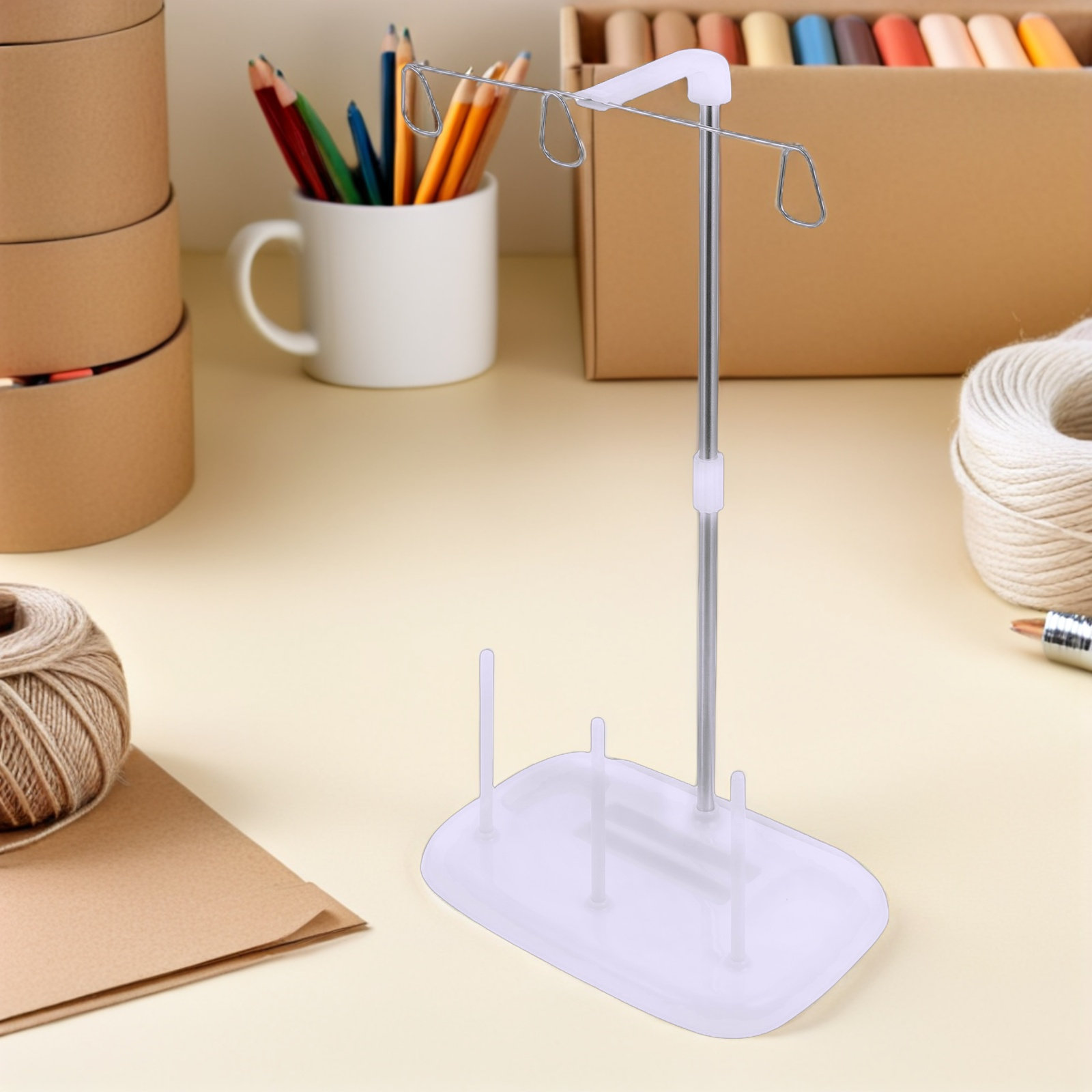 2Pcs Cone Thread Holder Stand  - đánh giá và giá Embroidery Thread