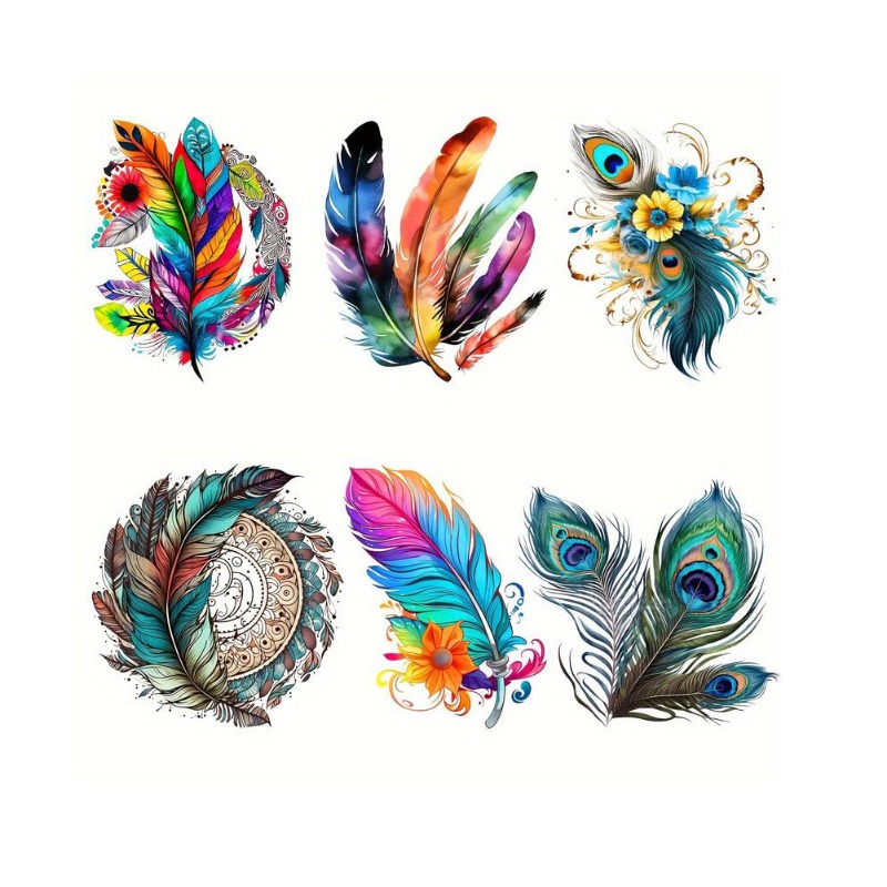 Colorful Feather Bohemian Iron - đánh giá và giá Embroidery Patches