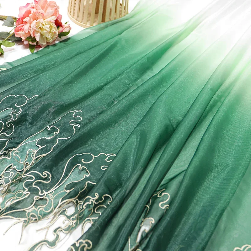 Chinese Style Embroidery Lotus - đánh giá và giá Embroidery Skirt