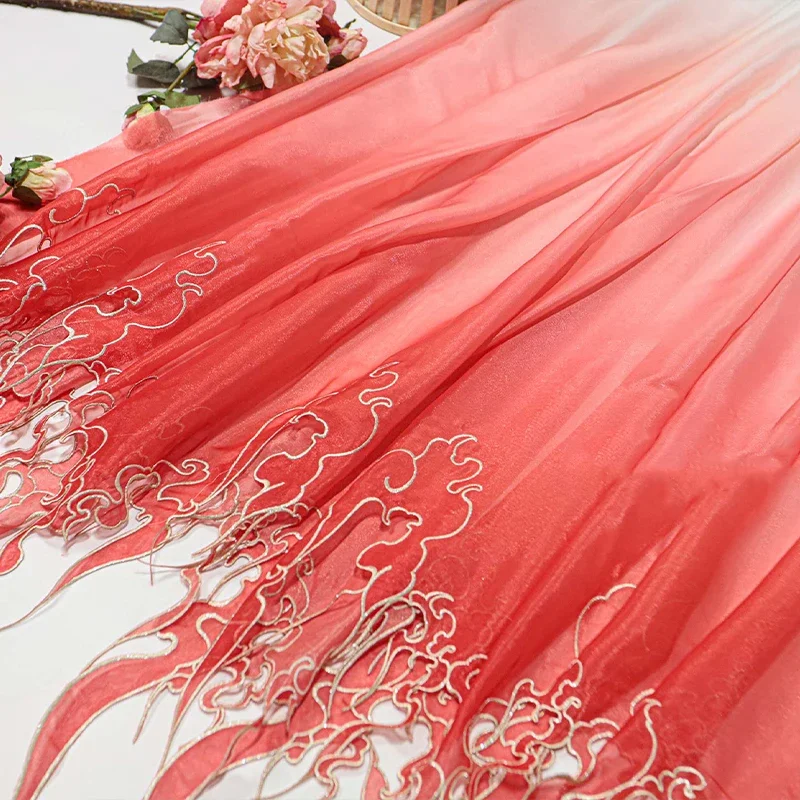 Chinese Style Embroidery Lotus - đánh giá và giá Embroidery Skirt