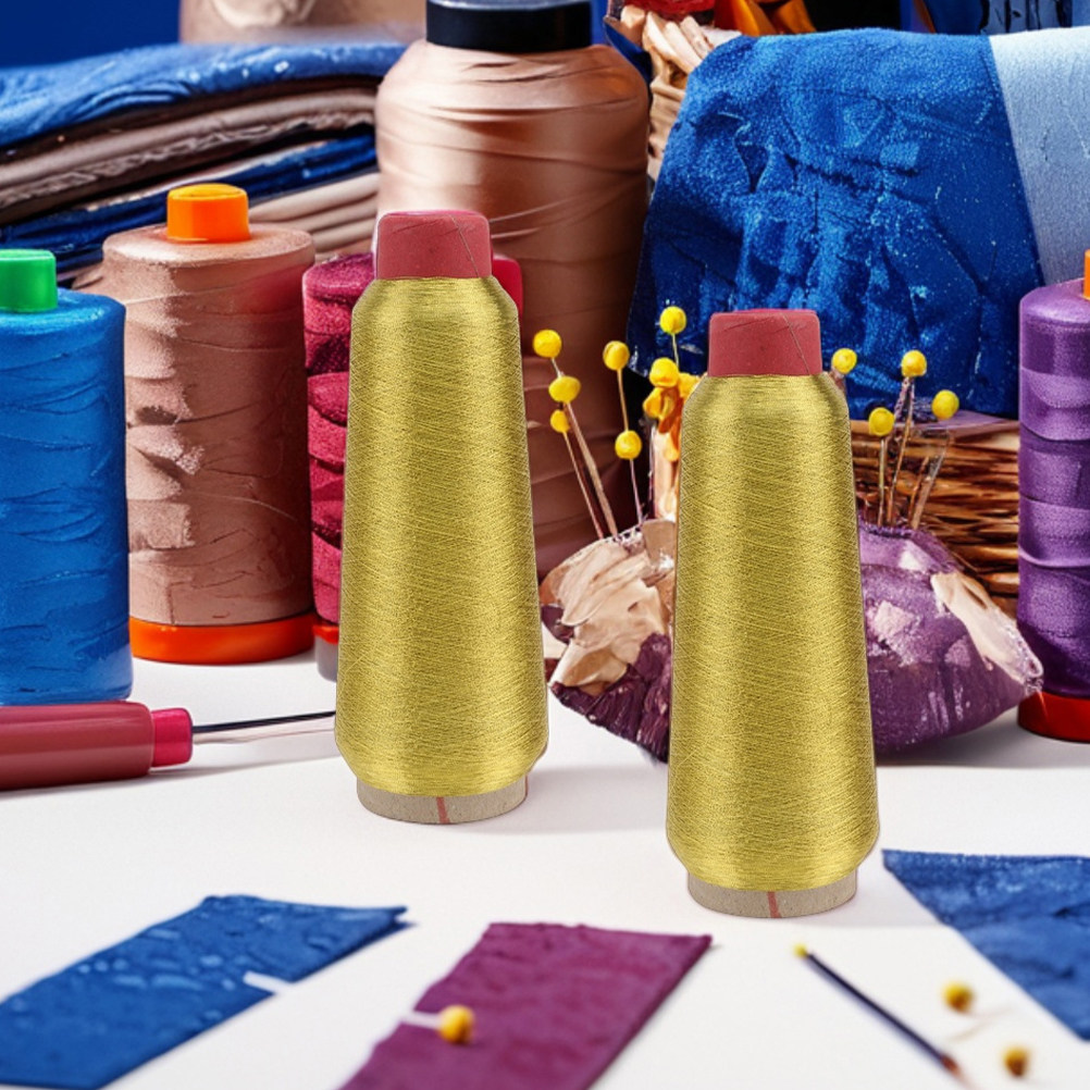 2 Rolls Premium Golden Metalli - đánh giá và giá Embroidery Stitch