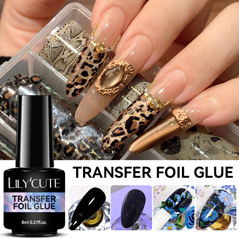 LILYCUTE 8ML Transfer Foil Glu - đánh giá và giá Transfer Paper Carbon