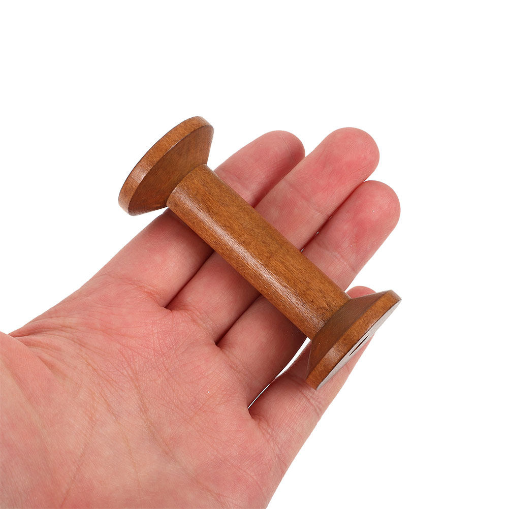 7Pcs Wooden Thread Spools Vint - đánh giá và giá Embroidery Thread