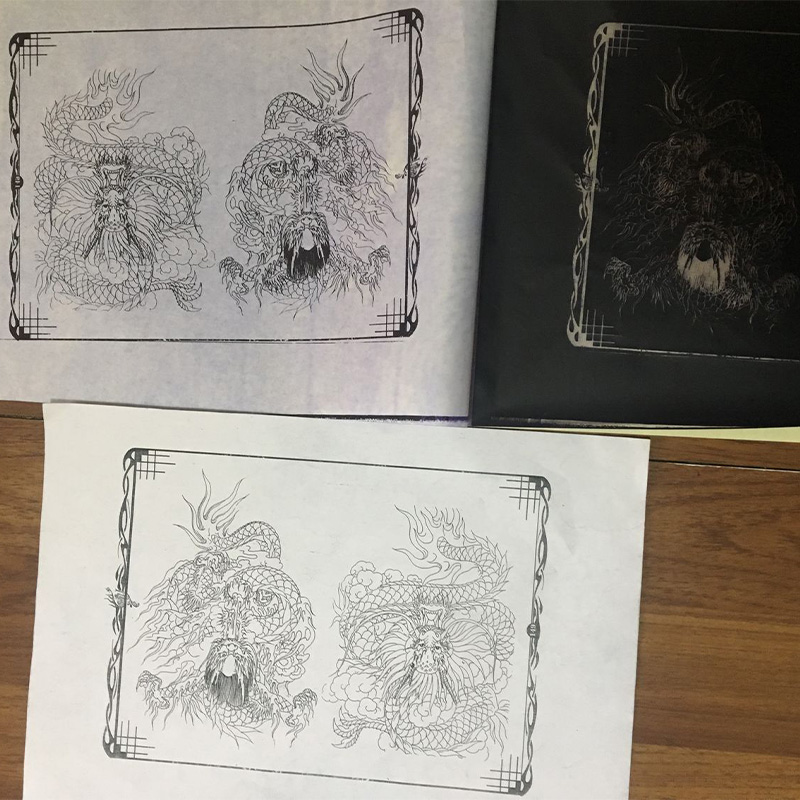 A4 Thermal Tattoo Stencil Pape - đánh giá và giá Transfer Paper Carbon