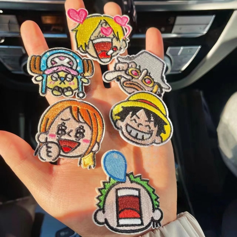 One Piece Straw Hat Crew Anime - đánh giá và giá Embroidery Patches