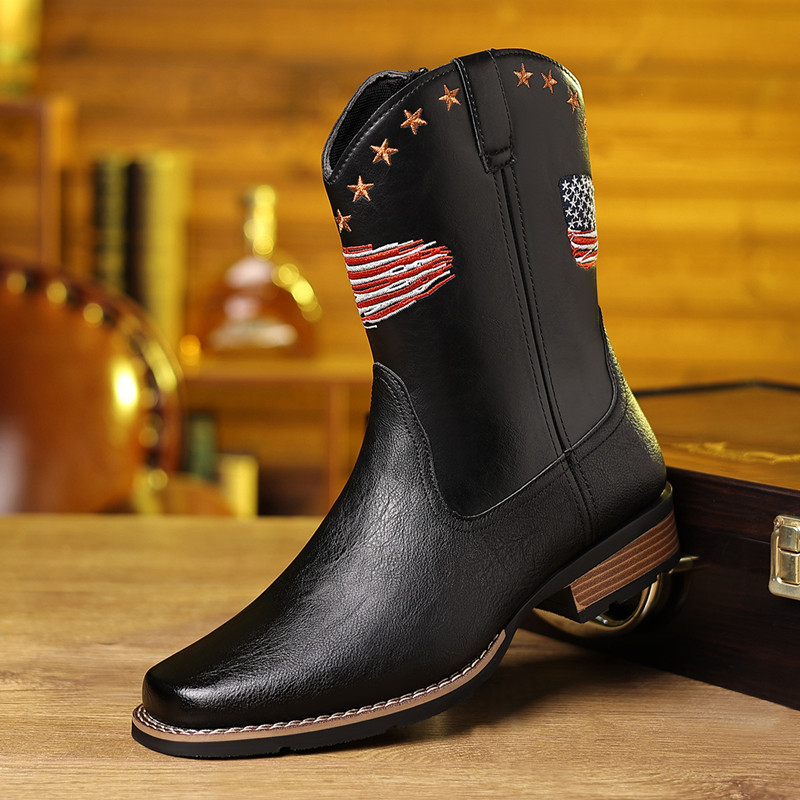 New Brand Men High Boots Embro - đánh giá và giá Embroidery Stitch