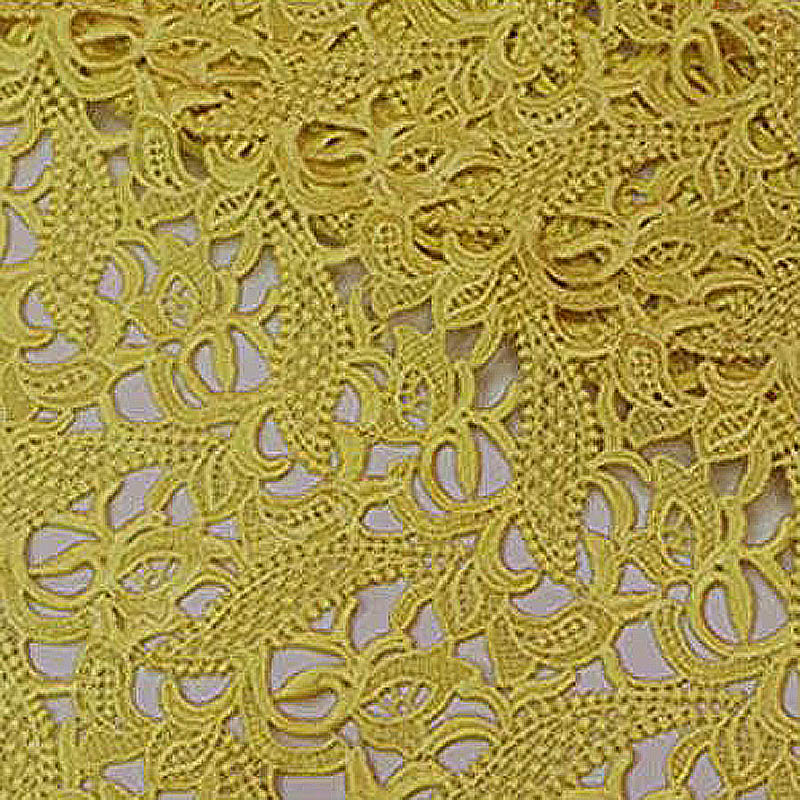 high-end lace cloth yellow ste - đánh giá và giá Embroidery Yellow Flower