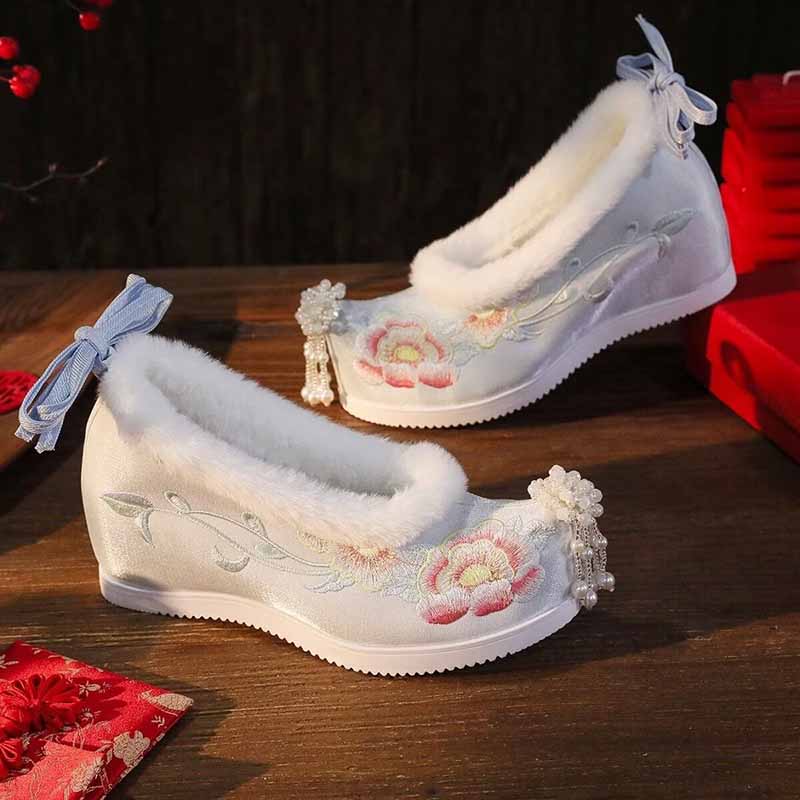 Women`s Plus Size 41# Hanfu Em - đánh giá và giá Embroidery Cloth