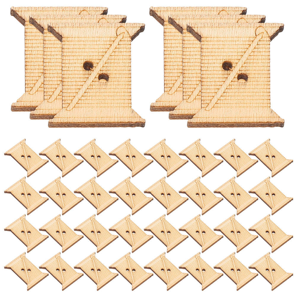 100Pcs Wooden Embroidery Floss - đánh giá và giá Embroidery Stitch