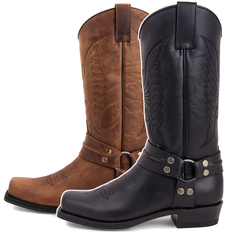 New Men's Motorcycle Boots Fas - đánh giá và giá Embroidery Youtube
