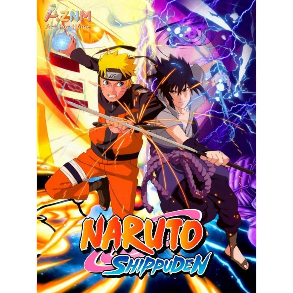 Frameless 1pc Naruto Class Sev - đánh giá và giá Embroidery Canvas