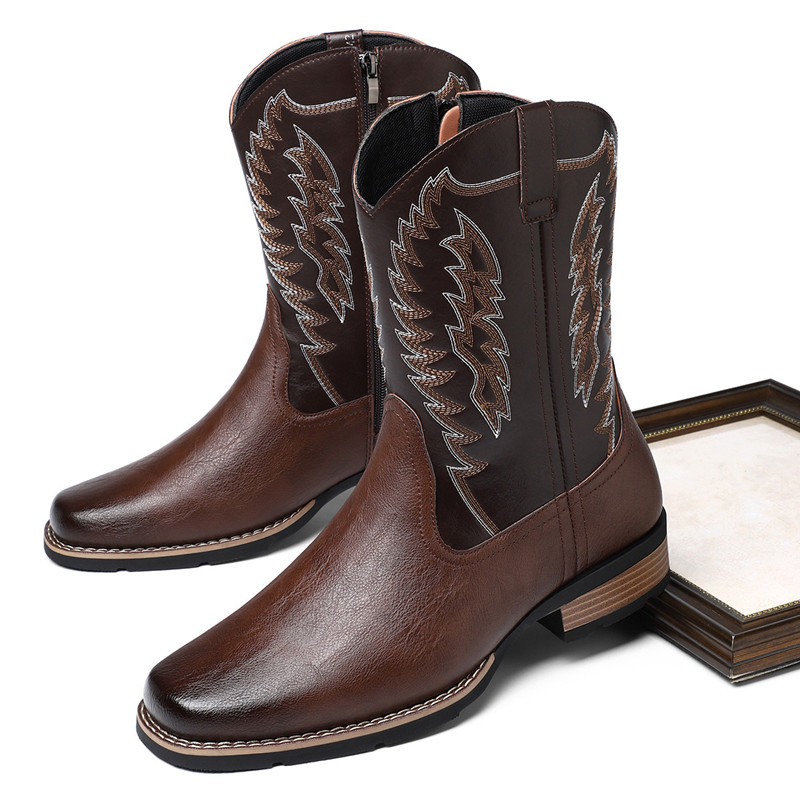 Luxury Men High Boot Embroider - đánh giá và giá Embroidery Stitch