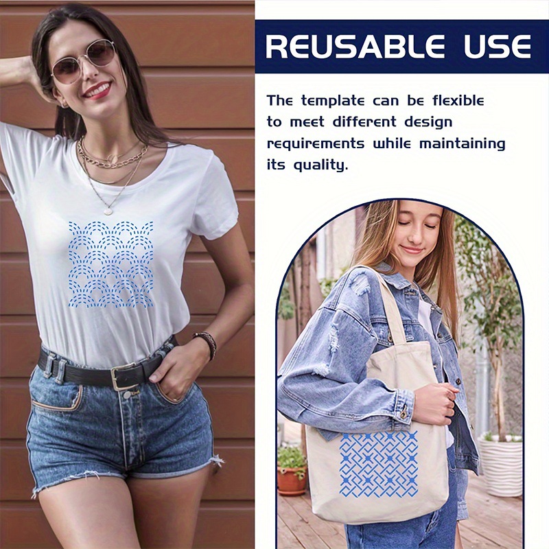 30Pcs Embroidery Templates DIY - đánh giá và giá Embroidery Ideas