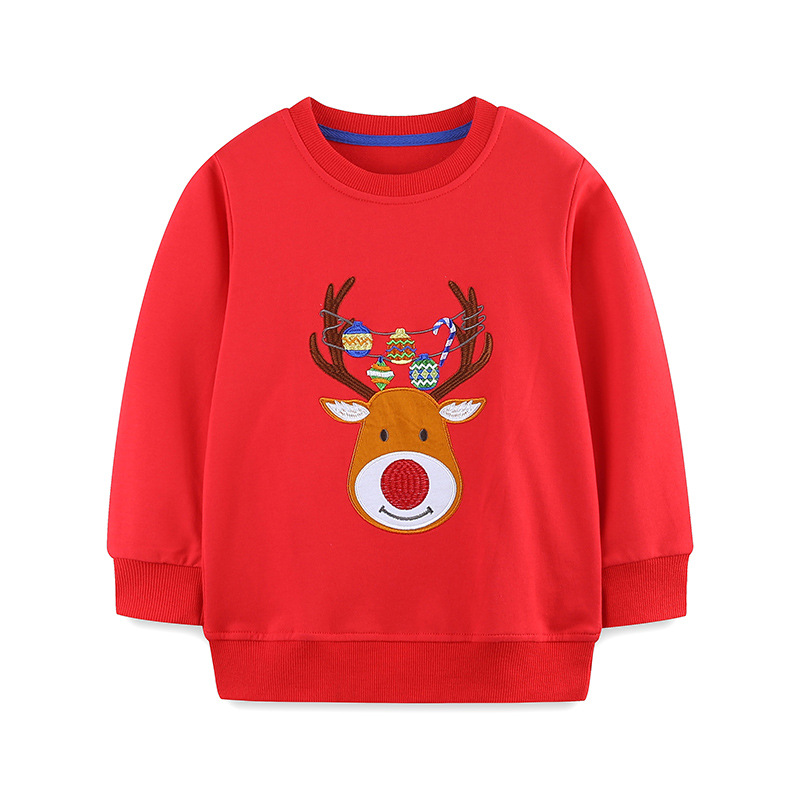Christmas Sweatshirts for Kids - đánh giá và giá Embroidery Xmas Designs