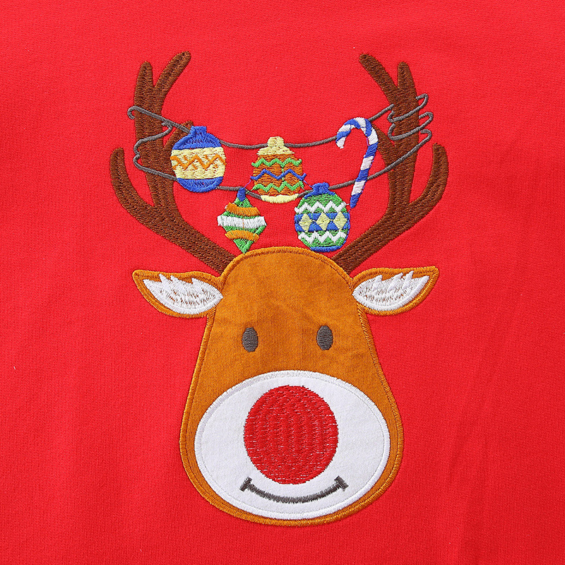 Christmas Sweatshirts for Kids - đánh giá và giá Embroidery Xmas Designs