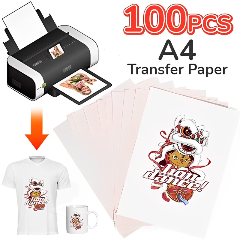 100-10Pcs A4 Sublimation Heat  - đánh giá và giá Transfer Paper Carbon